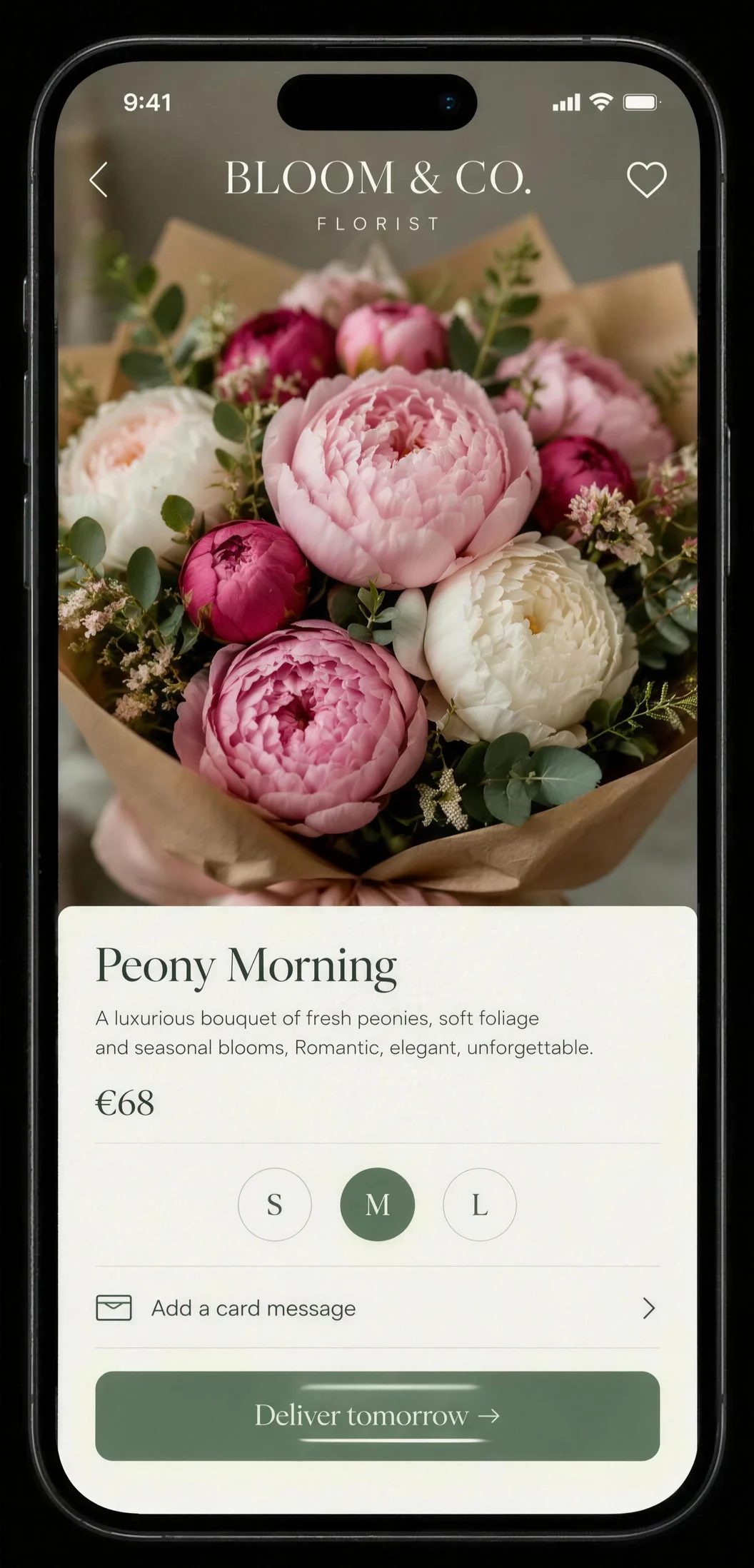 Bloom & Co., Florist shop and delivery