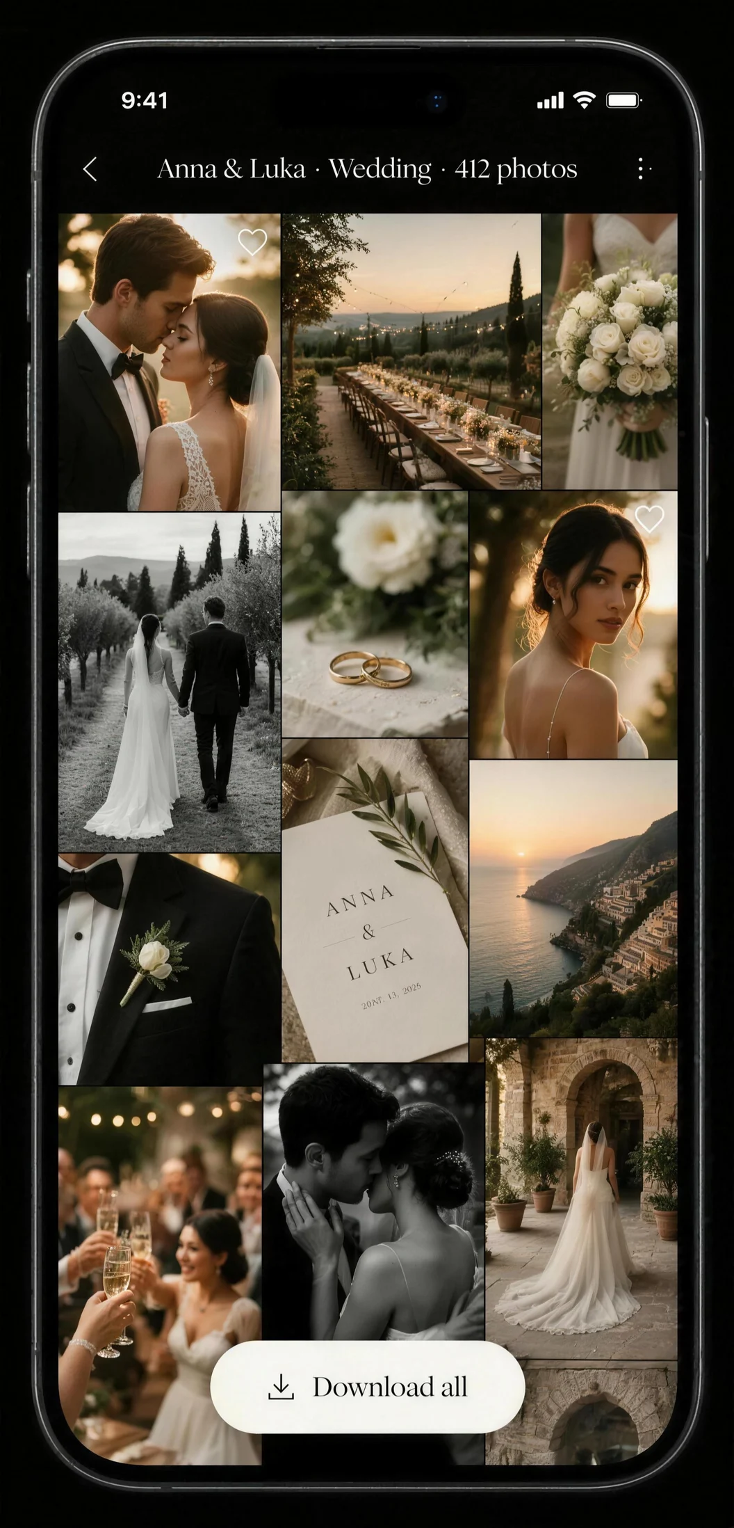 Frame Studio, Wedding galleries