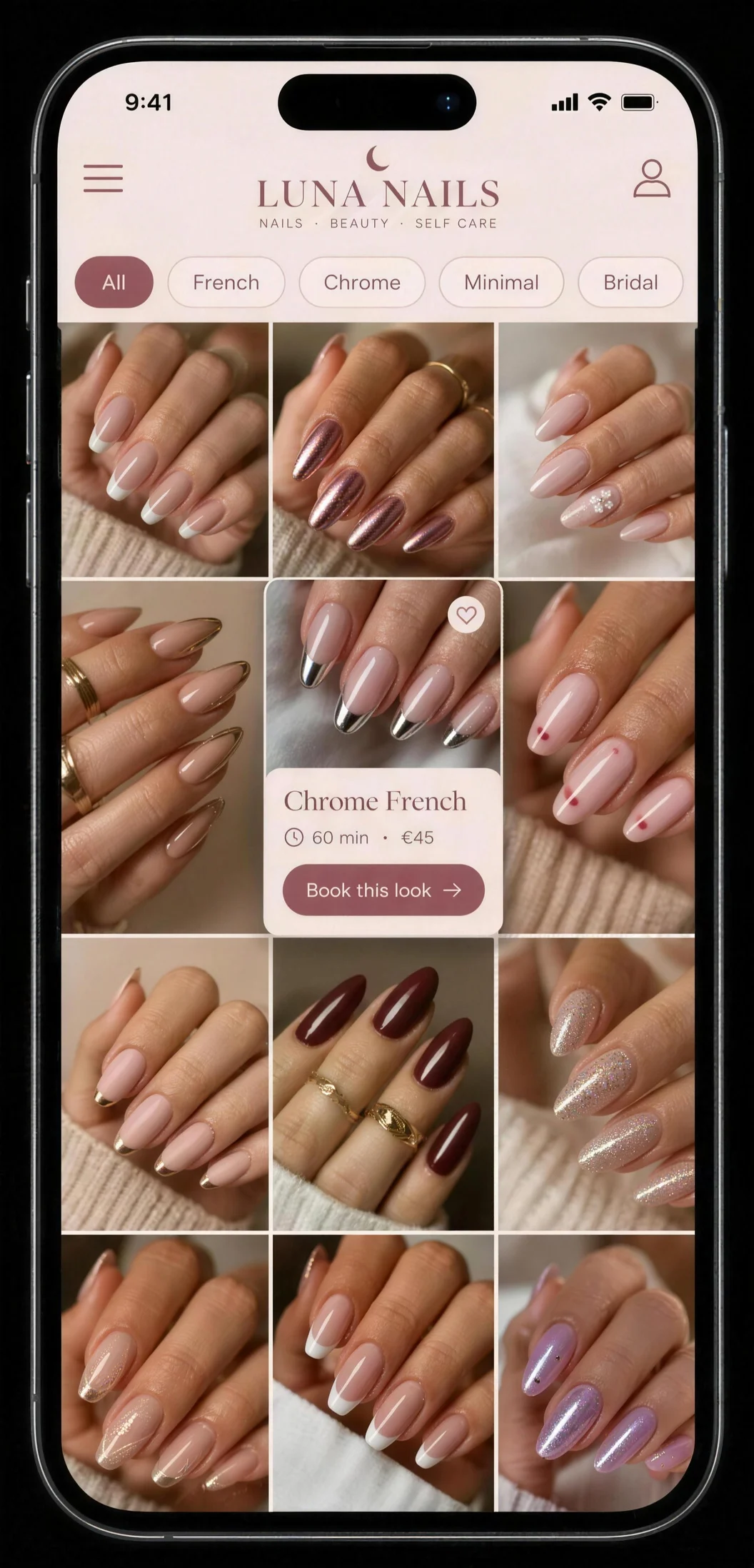 Luna Nails, Nail studio bookings