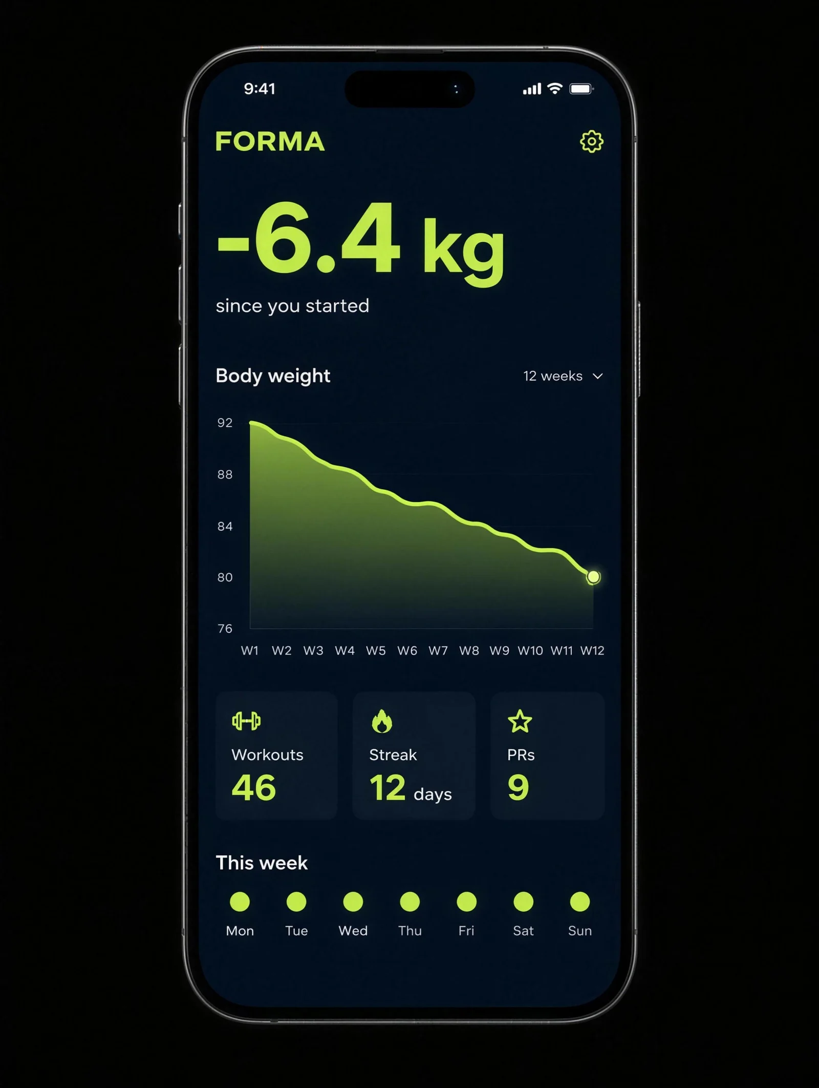 Forma, Personal training app