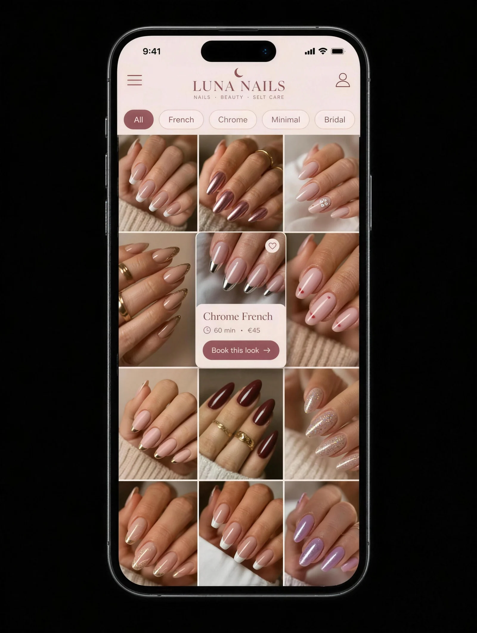 Luna Nails, Nail studio bookings